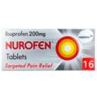 Nurofen Pain Relief 200mg Tablets Ibuprofen 16 per pack