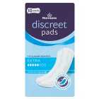 Morrisons Incontinence Comfort Pads Extra 10 per pack