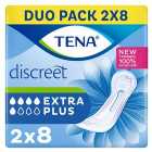 TENA Lady Extra Plus Incontinence Pads Duo 16 per pack