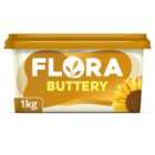 Flora Buttery Spread With Natural Ingredients 1kg