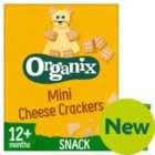 Organix Mini Organic Cheese Crackers Toddler Snack Multipack 80g