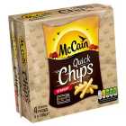 McCain Microwave Quick Chips Straight Cut 4 x 100g