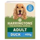 Harringtons Duck with Potato & Vegetables Wet Dog Food Tray 400g