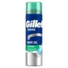Gillette Series Sensitive Shaving Gel For Sensitive Skin 200ml