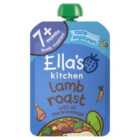 Ella's Kitchen Organic Lamb Roast Dinner Baby Food Pouch 7+ Months 130g