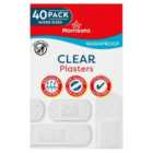 Morrisons Clear Plasters 40 per pack