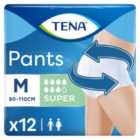 TENA Incontinence Pants Super M 12 per pack