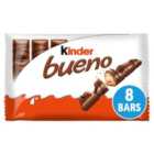 Kinder Bueno Milk Chocolate & Hazelnuts Bars Multipack 4 x 43g