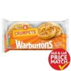 Warburtons 6 Crumpets 6 per pack