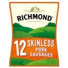 Richmond 12 Skinless Pork Sausages 319g