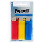 Poppell Lighters 3 per pack
