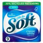 Morrisons Toilet Tissue White 9 per pack