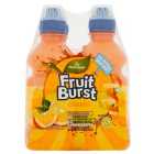 Morrisons No Added Sugar Fruit Burst Orange Juice Drink 4 x 250ml