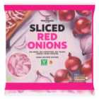 Morrisons Sliced Red Onion 650g