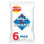 Walkers Salt & Shake Multipack Crisps 6 x 24g