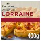 Morrisons Quiche Lorraine 400g