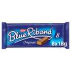 Blue Riband Milk Chocolate Wafer Biscuit Bar Multipack 8 Pack 8 x 18g