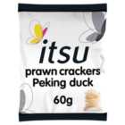 Itsu Peking duck prawn crackers sharing bag 60g