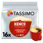 Tassimo Kenco Americano Smooth Coffee Pods x16 128g