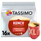 Tassimo Kenco Americano Grande XL Coffee Pods x16 144g