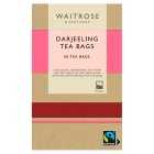 Waitrose Darjeeling Tea 50 Tea Bags, 125g