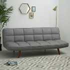 Xander Colour Pop Clic Clac Grey Double Sofa Bed