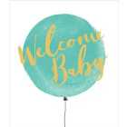 Blue Balloon New Baby Card
