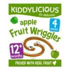 Kiddylicious Apple Wriggles Baby Snacks 4 x 12g