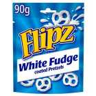Flipz White Chocolate Fudge Pretzels 90g