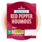 Morrisons 30% Reduced Fat Red Pepper Houmous 200g