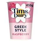 Tims Dairy Greek Style Raspberry Yoghurt 450g