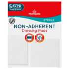 Morrisons Non-Adherent Dressing Pads 5 per pack