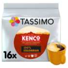 Tassimo Kenco 100% Colombian Coffee Pods 16s 136g