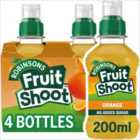 Fruit Shoot Orange Kids Juice Drink 4 x 200ml