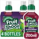 Fruit Shoot Apple & Blackcurrant Kids Juice Drink 4 x 200ml