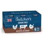 Butcher's Grain Free Variety Pack Dog Food Tins In Gravy 6 x 400g