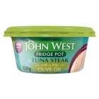 John West No Drain Fridge Pot Tuna Steak In Olive Oil 110g