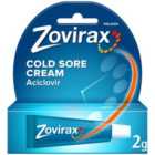 Zovirax Cold Sore Treatment Cream with Aciclovir Tube 2g