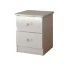 Ready Assembled Zodian 2-Drawer Chest - Grey