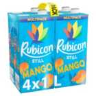 Rubicon Still Mango Fruit Juice Drink 4 x 1L