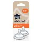 Tommee Tippee Closer To Nature Easivent Fast Flow Teats 2 per pack