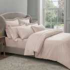 Dorma 300 Thread Count 100% Cotton Sateen Plain Blush Duvet Cover