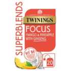 Twinings Superblends Focus with Mango and Pineapple 20 per pack