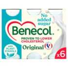 Benecol Original No Added Sugar Yogurt Drink 6 x 67.5g