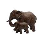 Dorma Mother and Baby Elephant Ornament