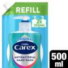 Carex Original Antibacterial Handwash Refill 500ml