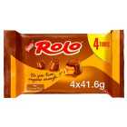 Rolo Milk Chocolate & Caramel Multipack 4 Pack 166.4g