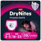 Huggies Drynites Pyjama Pants Disney Fairies 3-5Yr 10 per pack