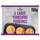 Morrisons 6 Large Yorkshire Puddings 180g
