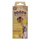 Soopa Banana & Peanut Butter Dental Stick Dog Treat 100g